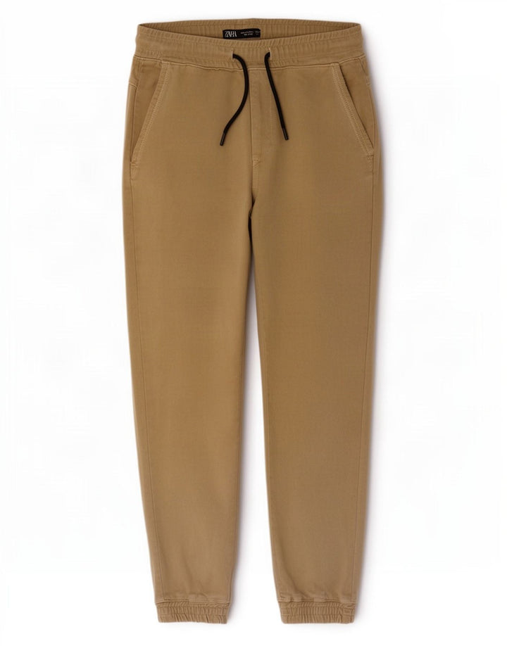 Zara Pantalon De Survêtement Pour Homme Pantalon De Jogging Petit Beige