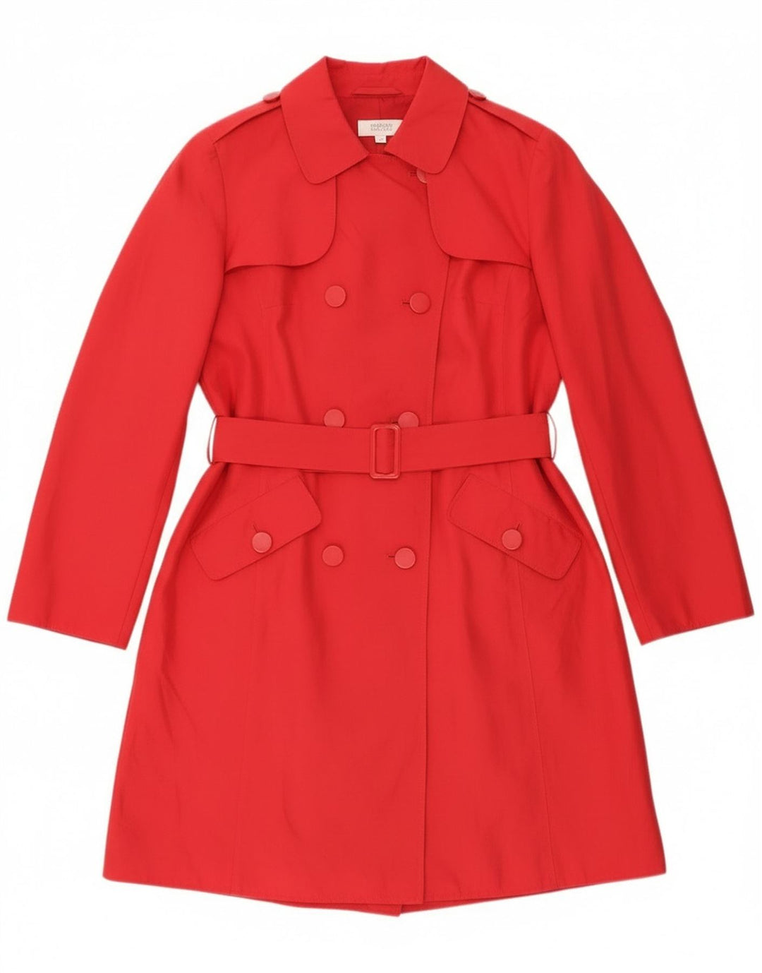 Marks & Spencer Trench-Coat Femme UK 16 Grand Rose Polyester