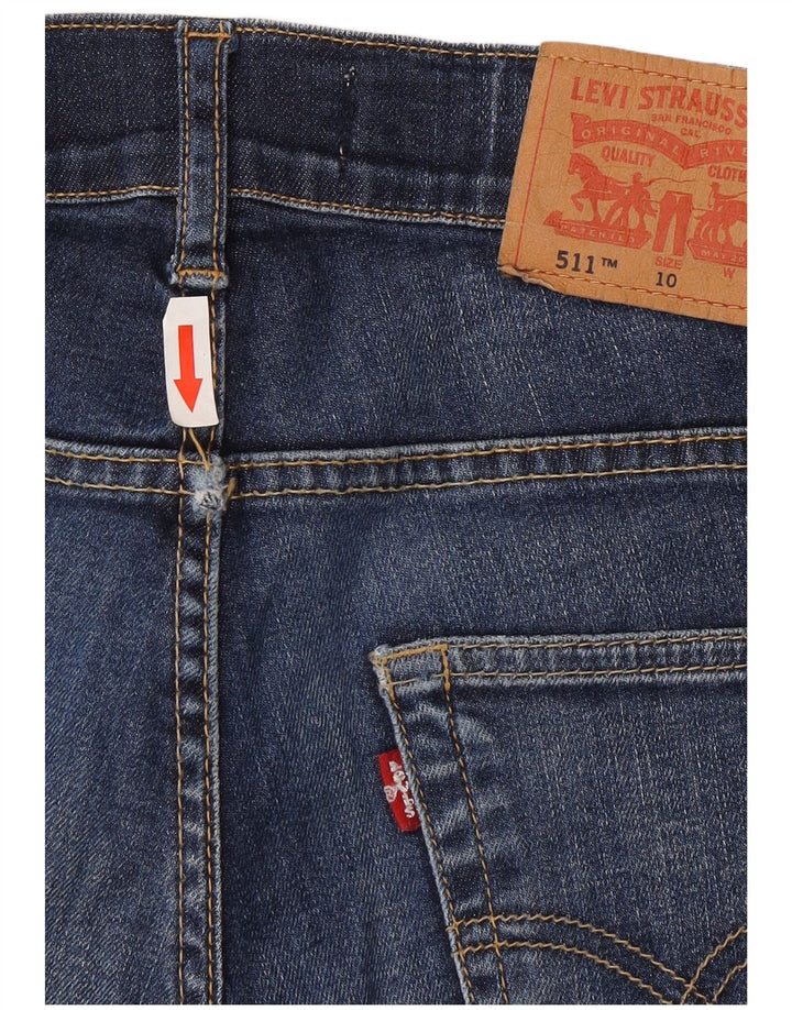 Levi's Garçon 511 Slim Jean 9-10 ans W24 L26 Bleu Coton