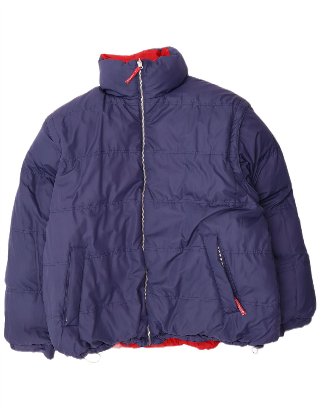 Explorer Veste matelassée réversible pour homme UK 44 2XL Rouge Polyester