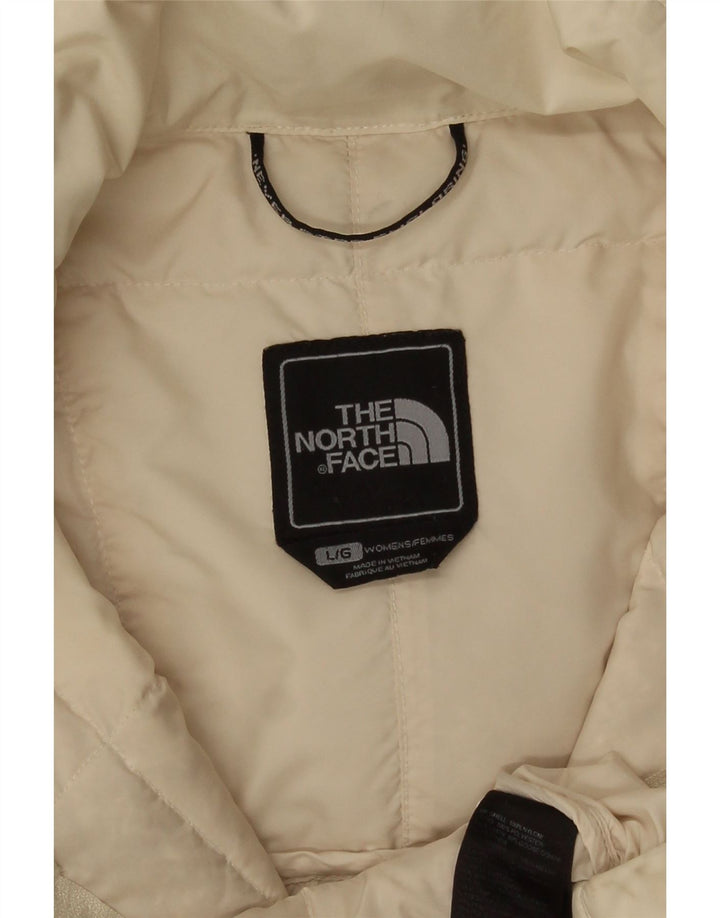 The North Face Manteau rembourré pour femme UK 16 Large Beige Nylon