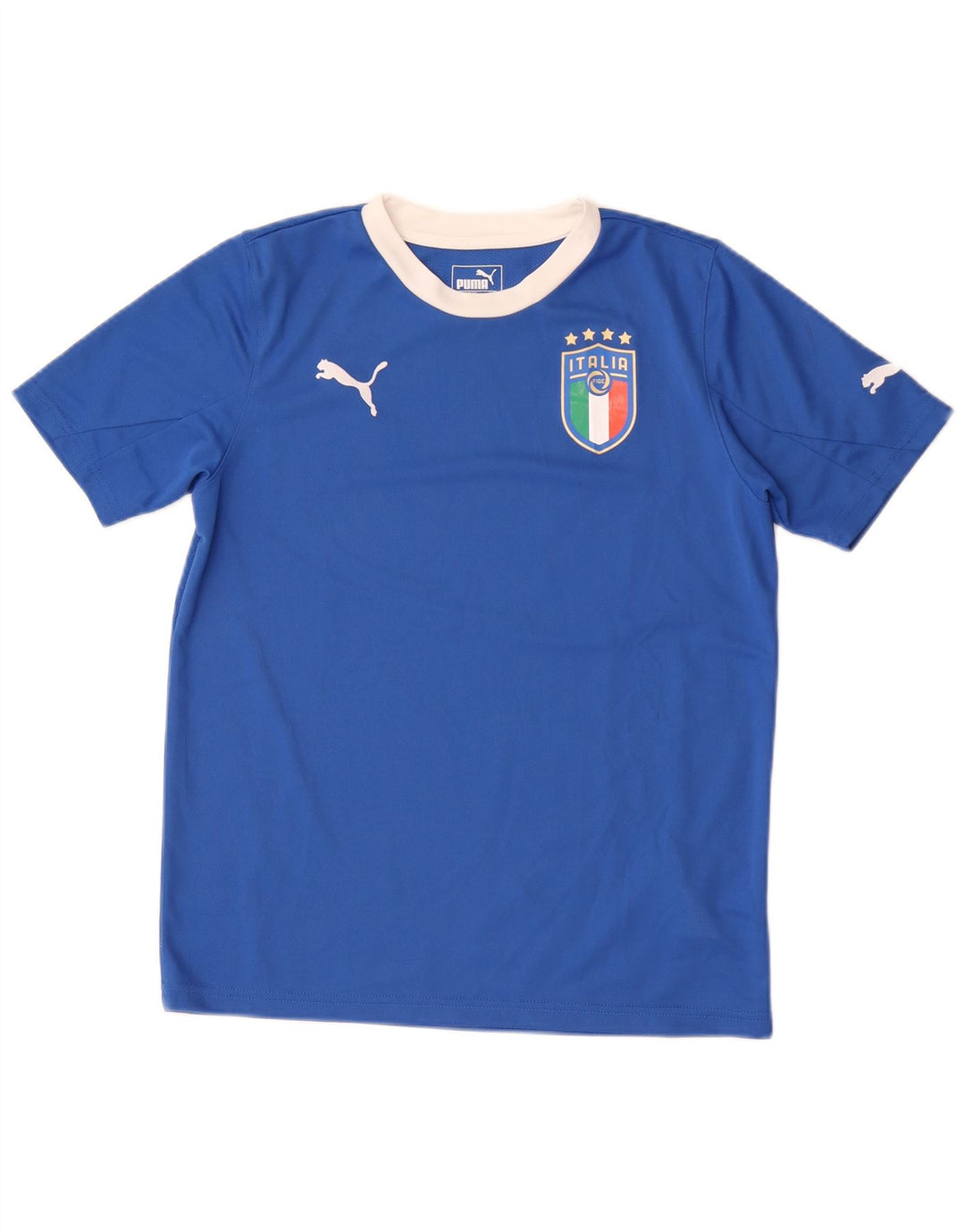 Puma T-Shirt Graphique Garçon 13-14 ans Bleu Polyester