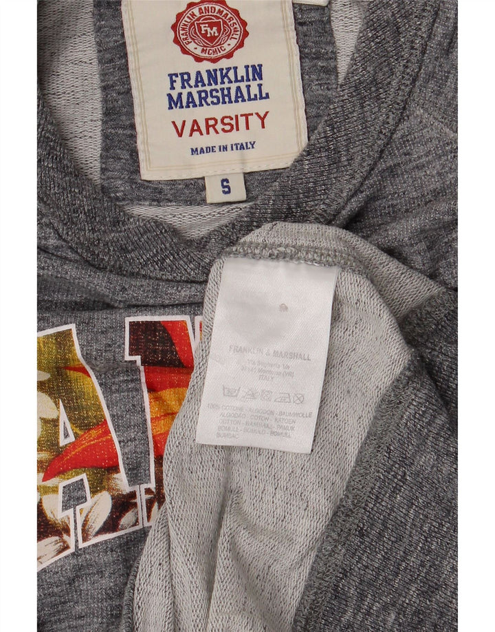 Franklin & Marshall Sweat-shirt graphique pour hommes, petit gris moucheté