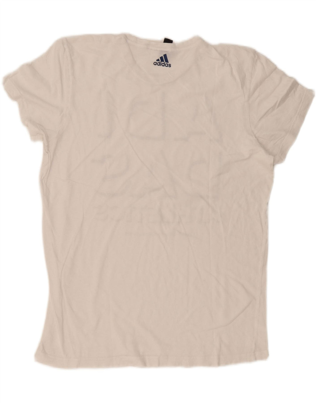 Adidas T-shirt graphique pour hommes, grand, blanc