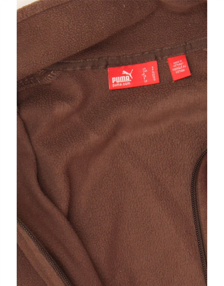 Puma Veste polaire pour femme UK 10 Small Marron