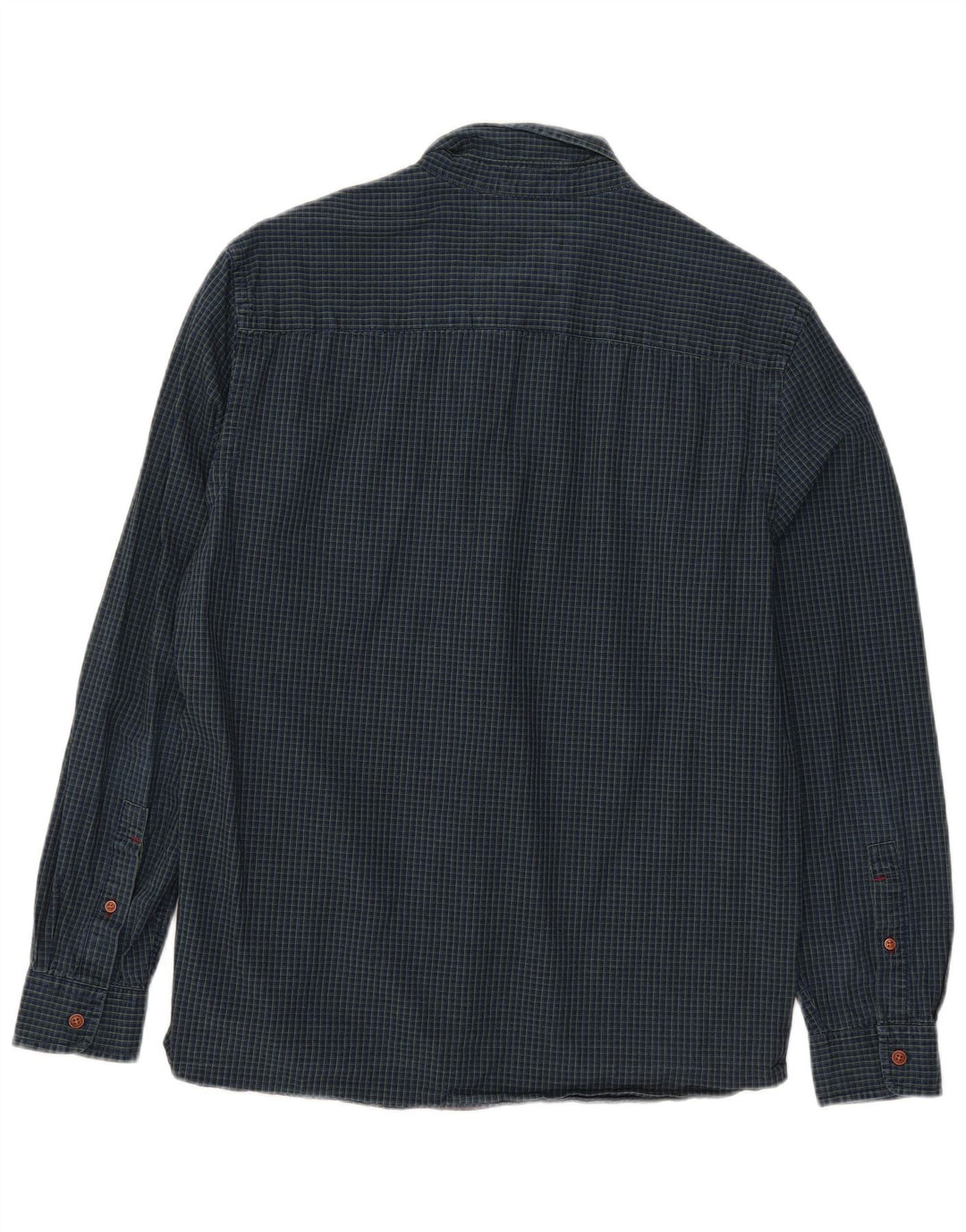 Chemise White Stuff Homme Coupe Classique Grand Carreau Bleu Coton
