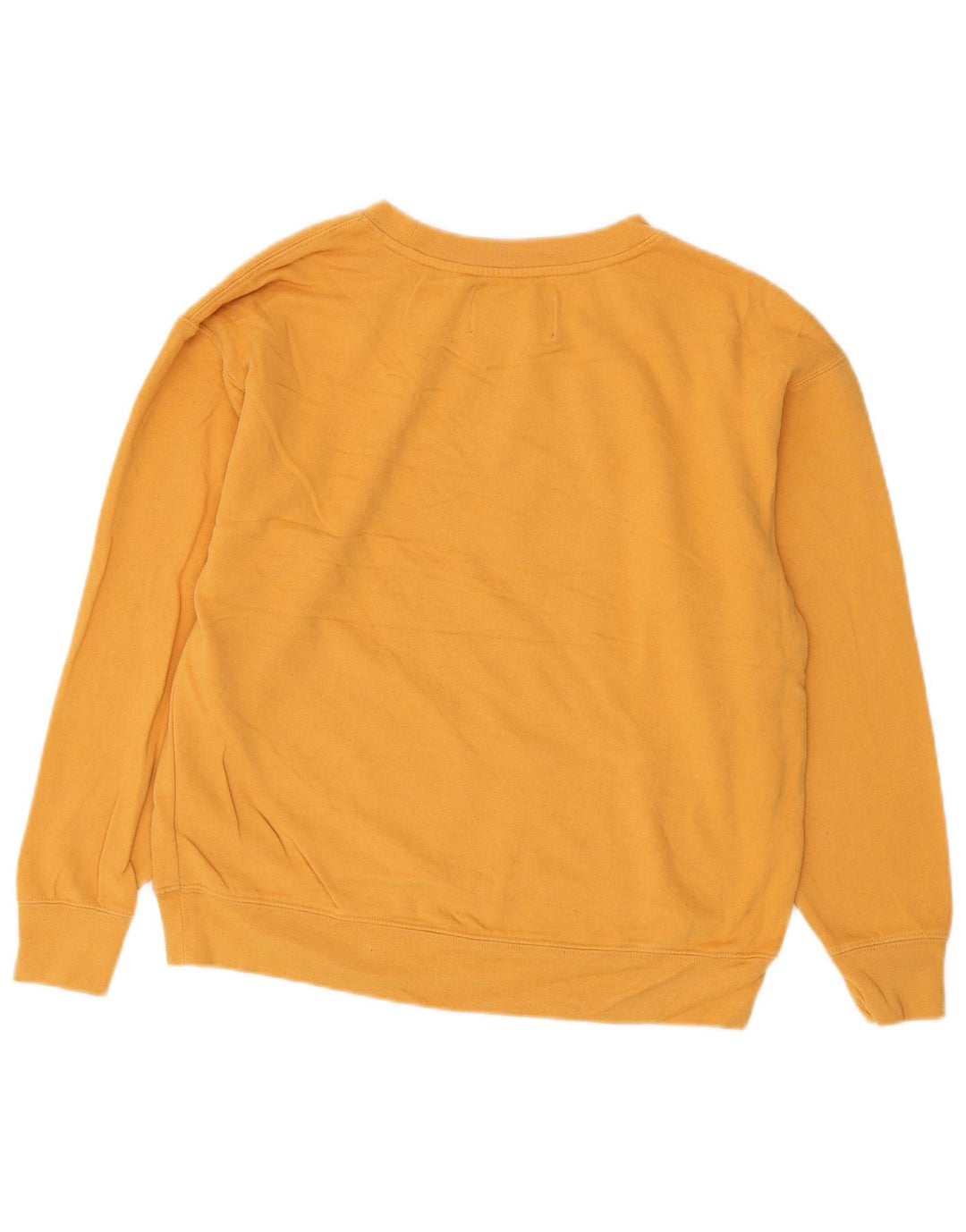 Calvin Klein Jeans Sweat-shirt surdimensionné pour femme UK 10 Petit Jaune