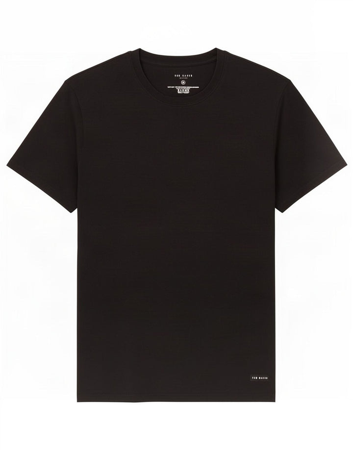 Ted Baker T-Shirt Homme Noir Moyen Coton
