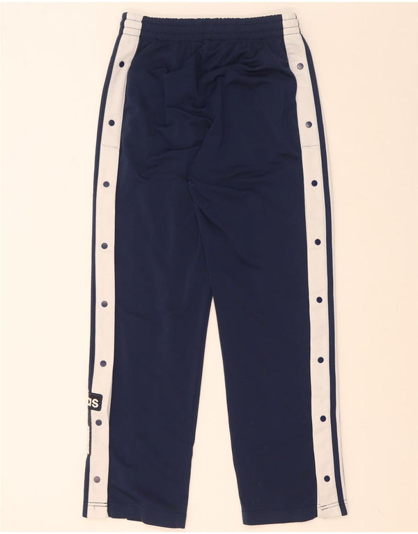 Adidas Pantalon de survêtement pour femme UK 8/10 Small Bleu marine Colourblock
