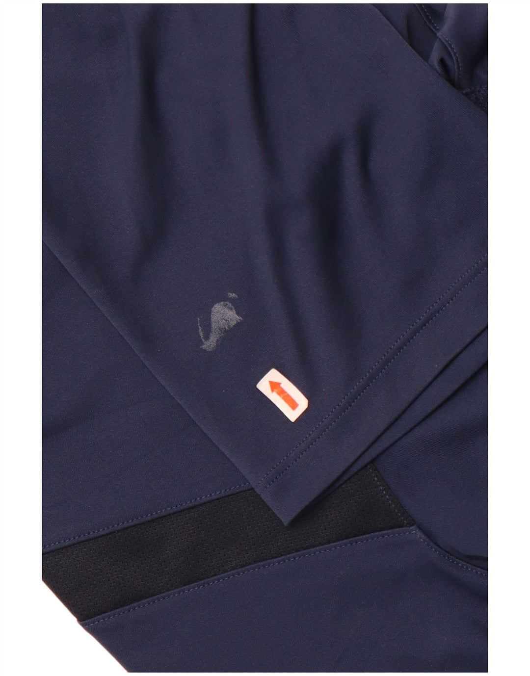 Nike Hommes Dri Fit T-Shirt Haut Large Bleu Marine Polyester