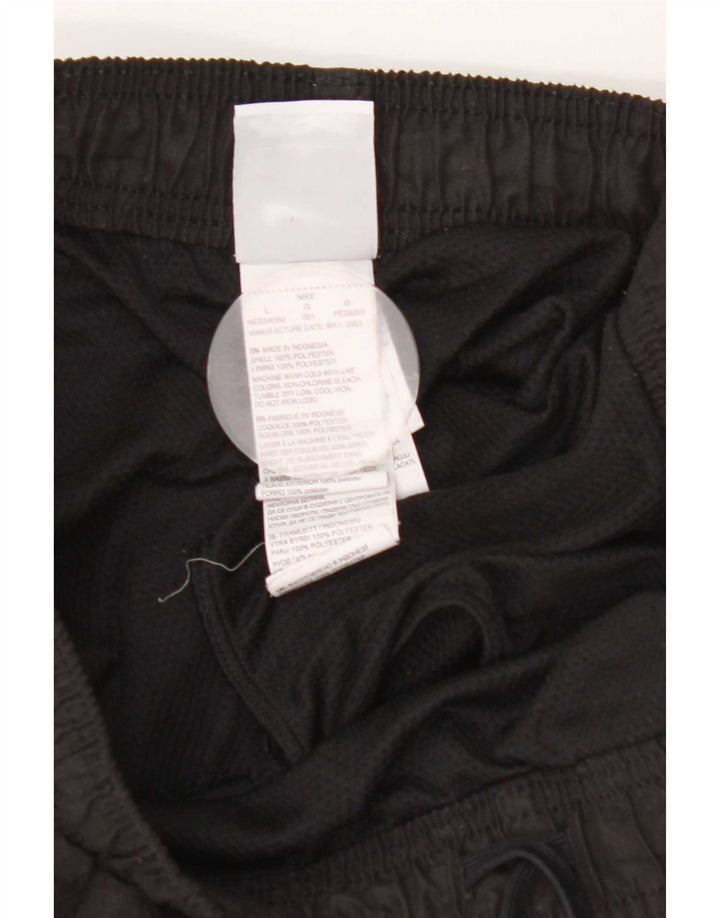 Short de sport Nike pour hommes, grand, noir, polyester
