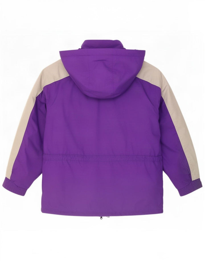 Bailo Veste de ski à capuche pour homme IT 50 Large Violet Colourblock Polyamide