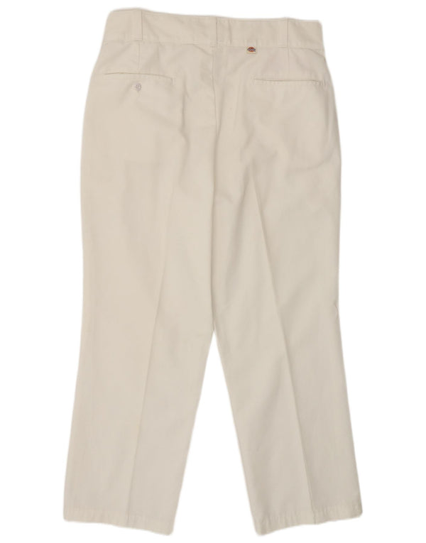 Dickies Pantalon Chino Droit Homme W34 L28 Blanc Polyester