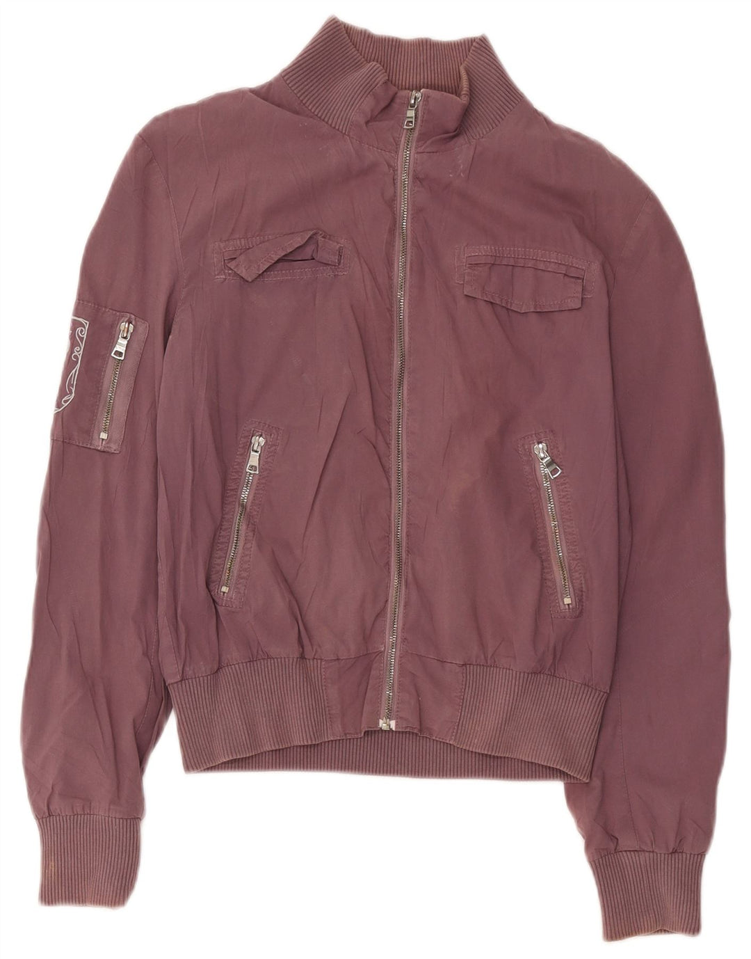 Papeete Veste utilitaire pour femme UK 12 Coton bordeaux moyen