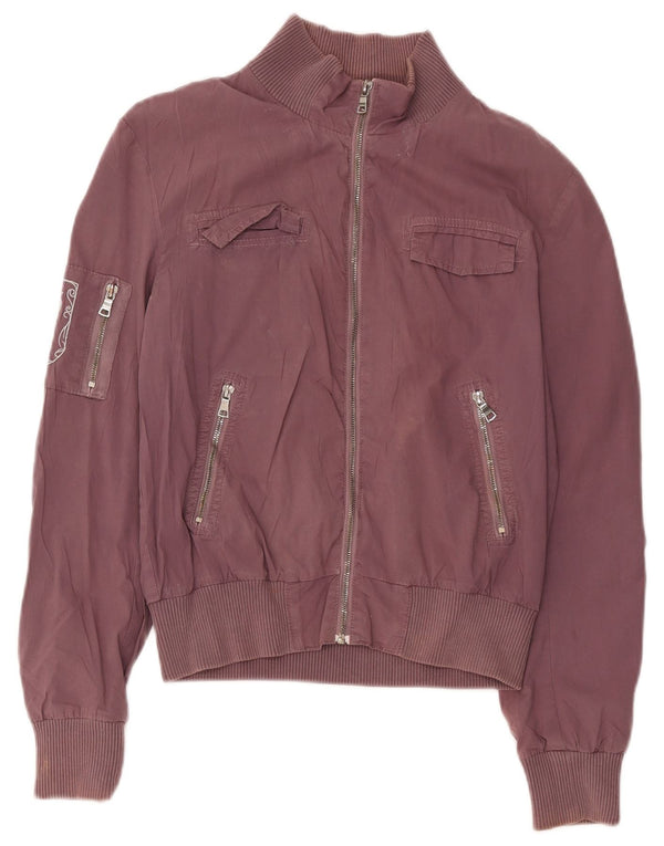 Papeete Veste utilitaire pour femme UK 12 Coton bordeaux moyen