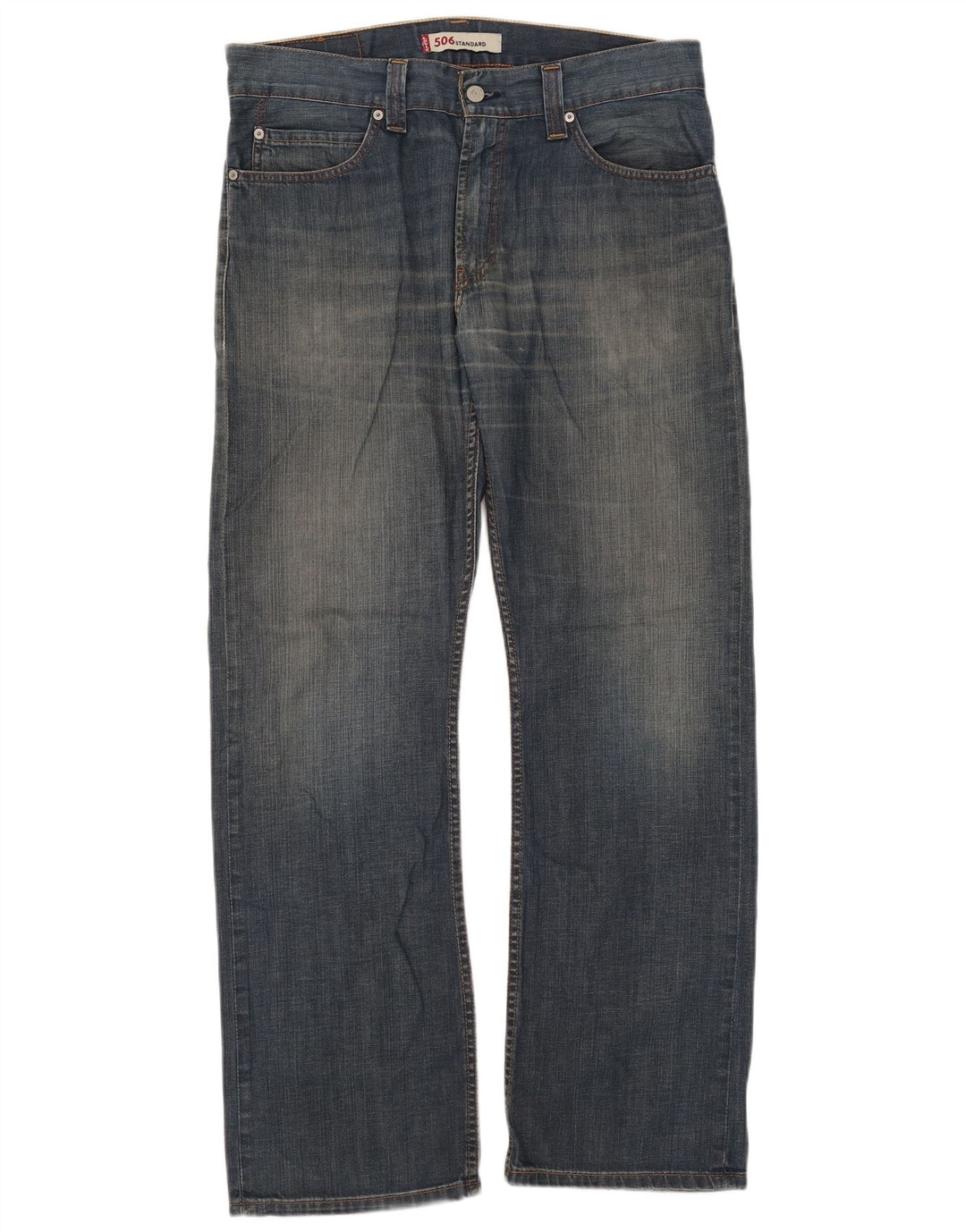 Levi's Jean Droit 506 Homme Bleu W34 L32 Coton