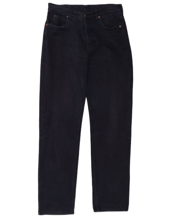 Lee Pantalon décontracté droit Chicago pour homme W33 L34 Bleu marine Coton