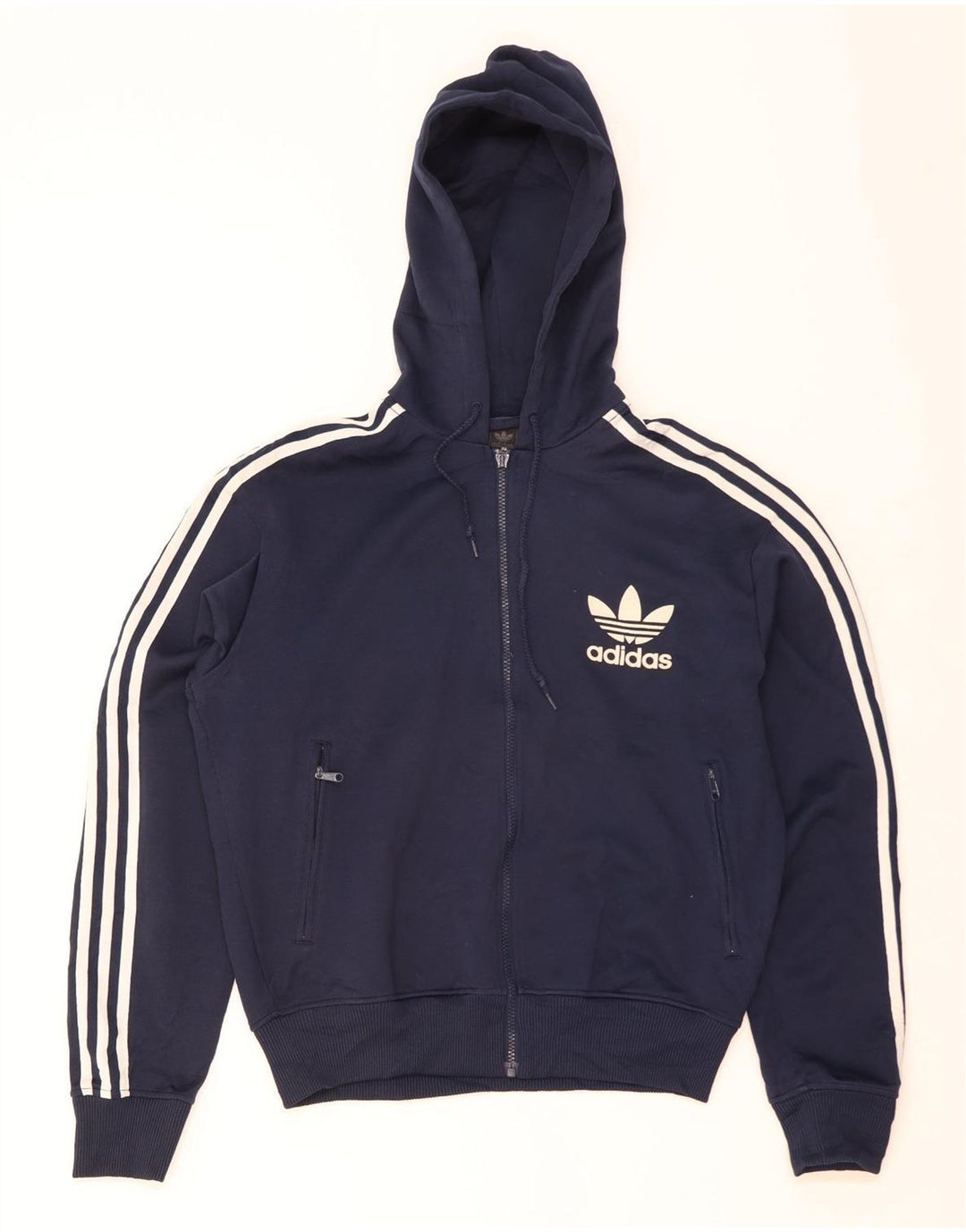 ADIDAS Veste de Survêtement Homme Bleu Marine Moyen Polyester