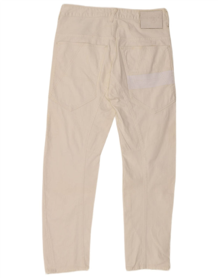 G-STAR Jean droit homme W32 L32 coton blanc