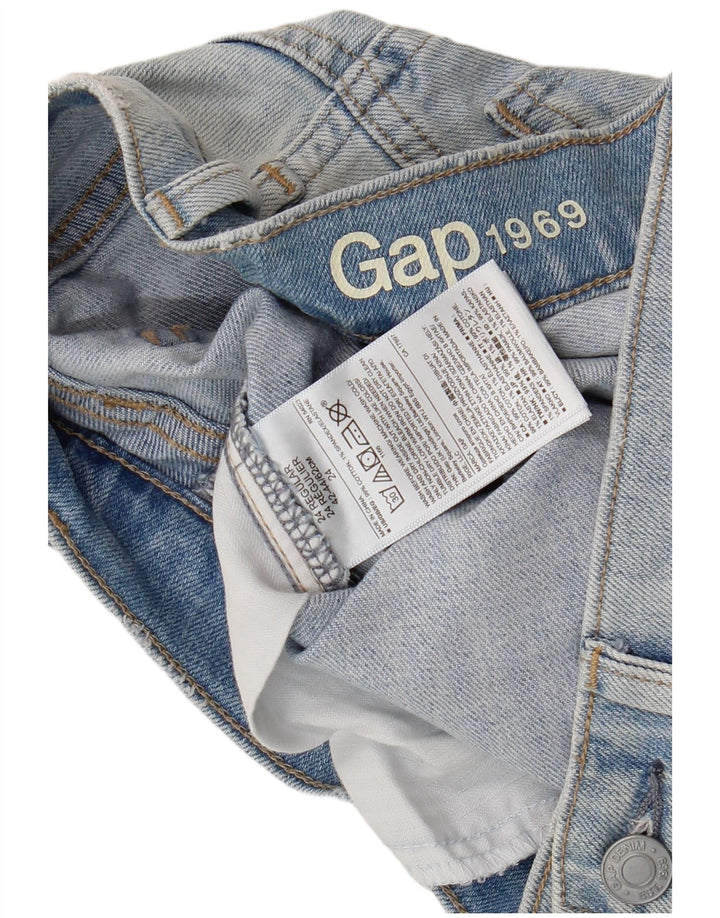 Gap Jean Slim Femme W24 L30 Bleu Coton
