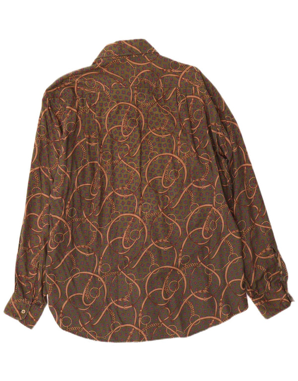 Pizzarotti Chemise à Motifs Abstraits Homme XL Vert