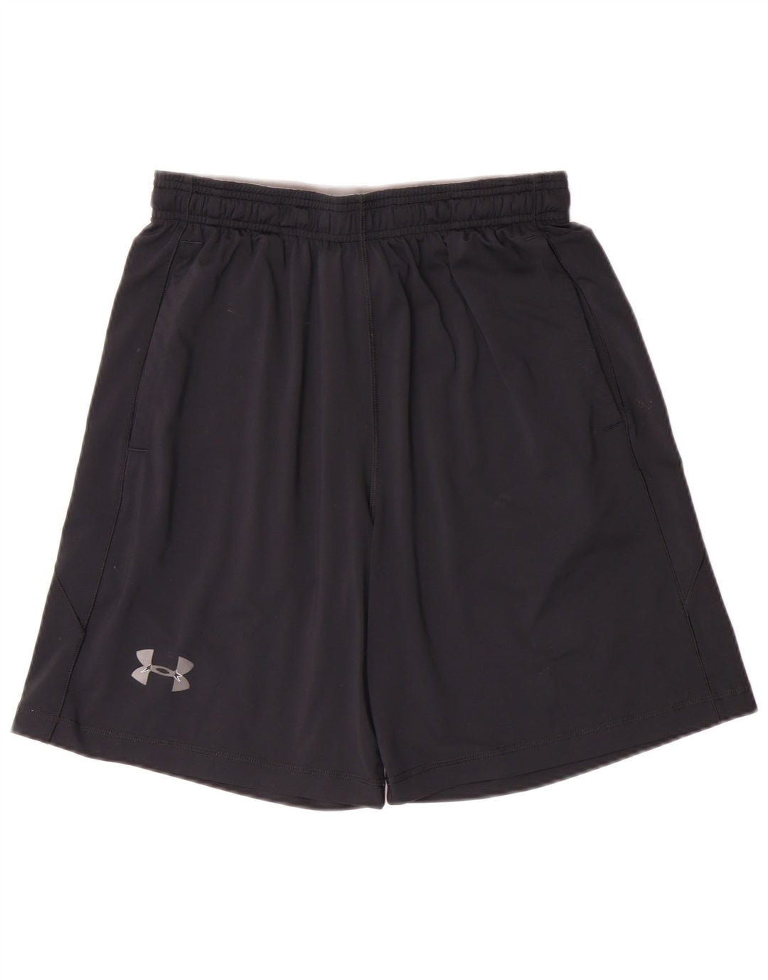 UNDER ARMOUR Short de Sport Homme Petit Noir Polyester Sports