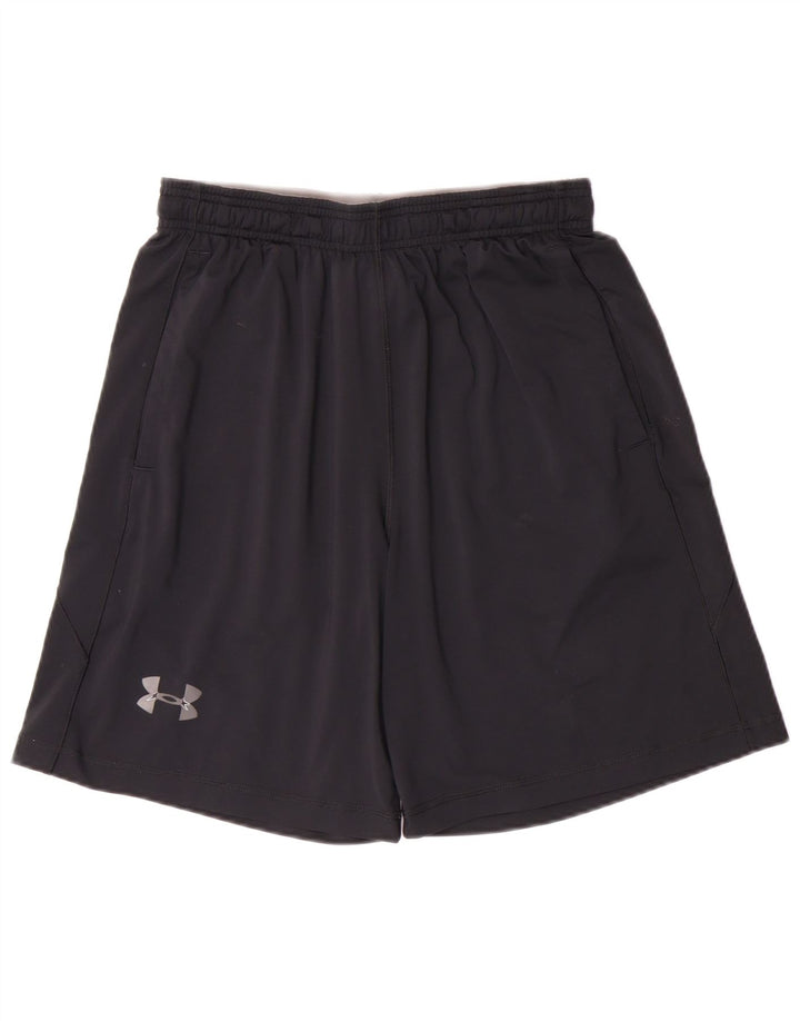 UNDER ARMOUR Short de Sport Homme Petit Noir Polyester Sports