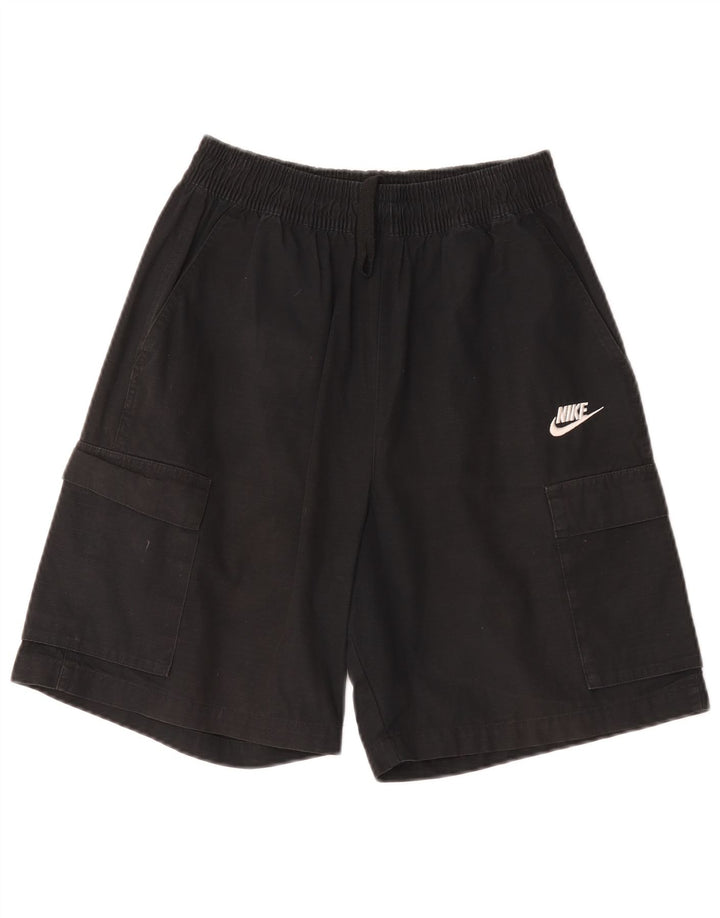 Nike Short cargo pour homme Petit W27 Noir Coton