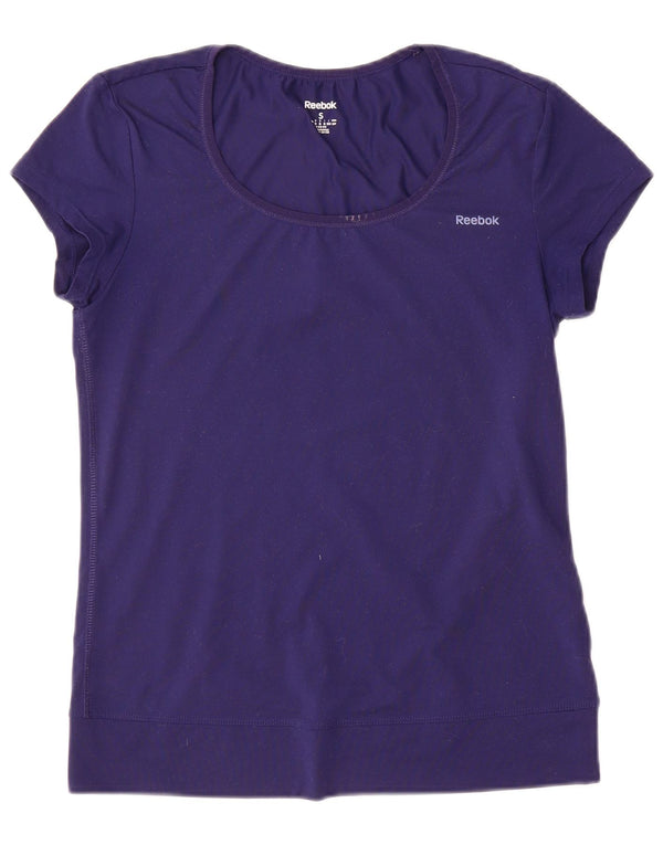 Reebok T-shirt pour femme UK 8/10 Small Violet