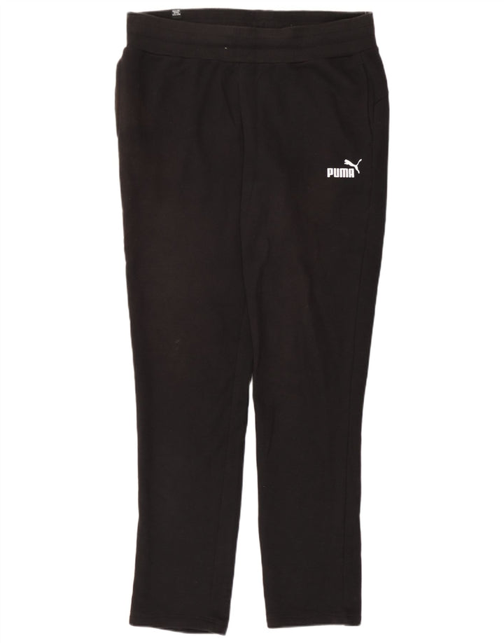 Puma Pantalon de survêtement pour femme UK 12 Medium Noir Polyester