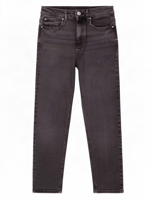 Marks & Spencer Jean Mom Tapered pour femme UK 8 Small W26 L25 Noir