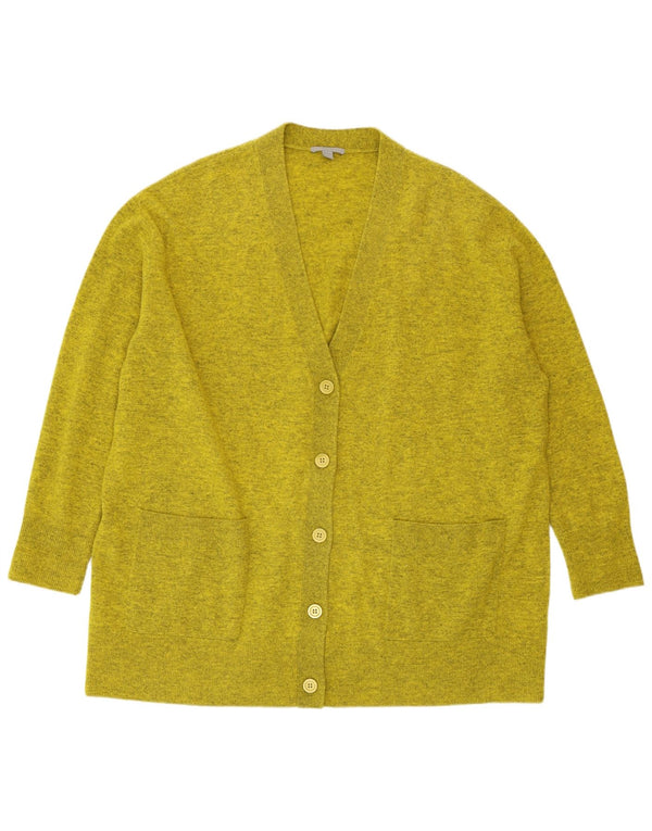 COS Cardigan long surdimensionné pour femme UK 14 Vert moyen moucheté