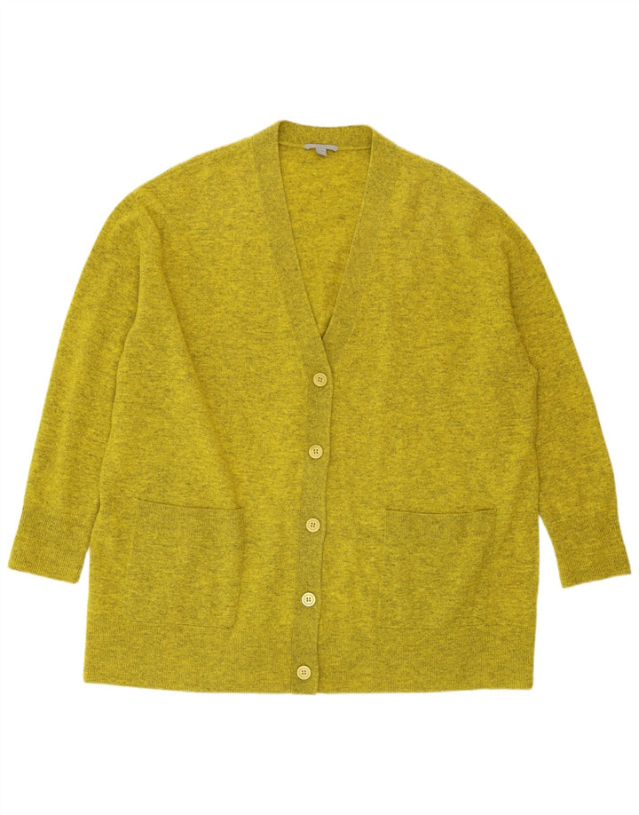 COS Cardigan long surdimensionné pour femme UK 14 Vert moyen moucheté