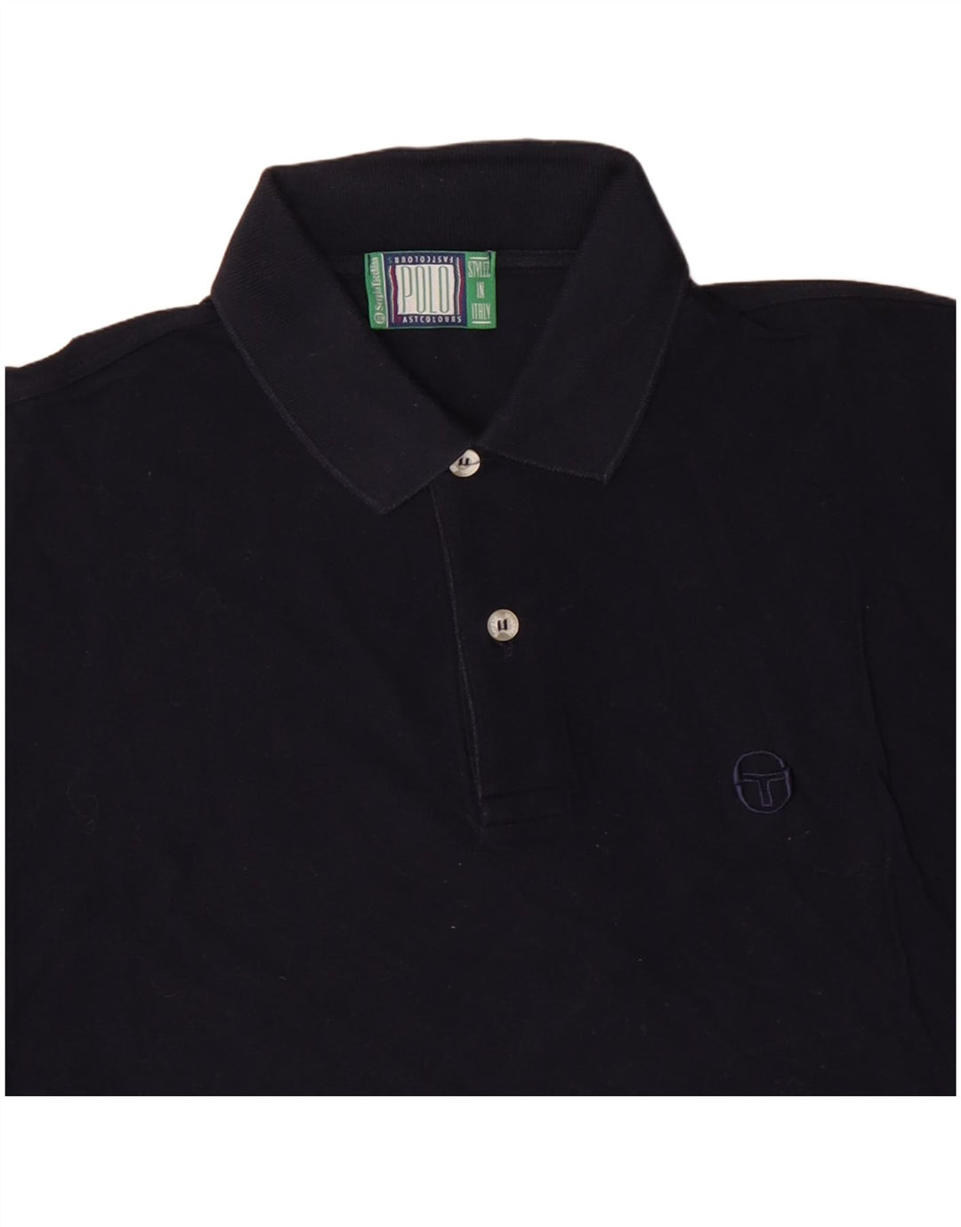 SERGIO TACCHINI Polo Homme Bleu Marine Moyen Coton