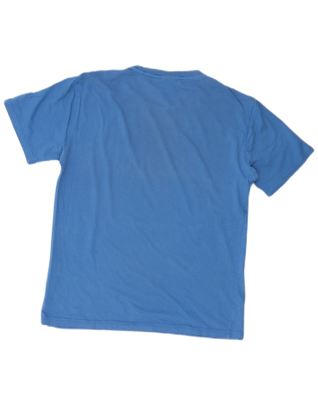CHAMPION T-Shirt Homme Bleu Moyen Coton
