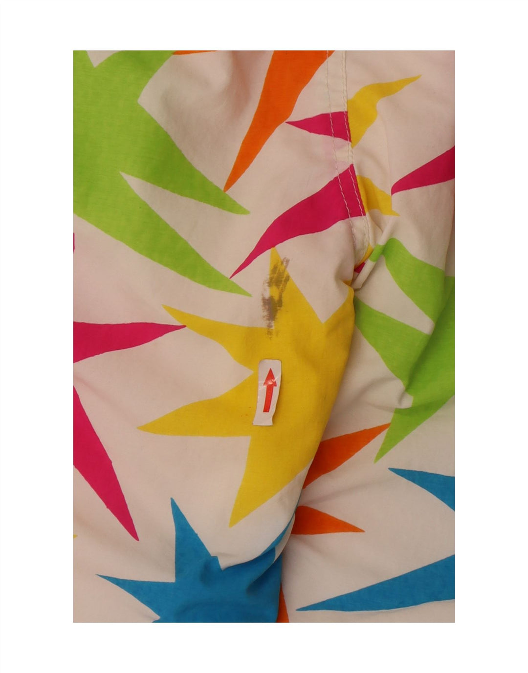 Enrico Coveri Combinaison de ski à motif abstrait pour femme UK 8 Small Multicolore