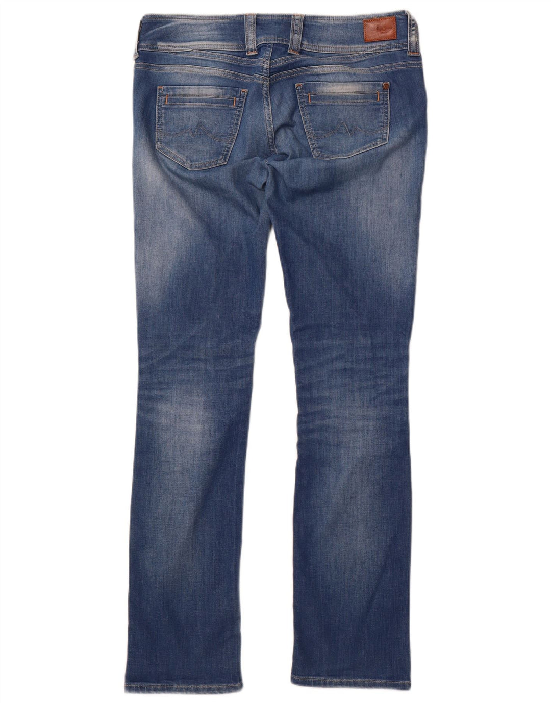 PEPE Jeans Jean droit femme W32 L34 bleu coton