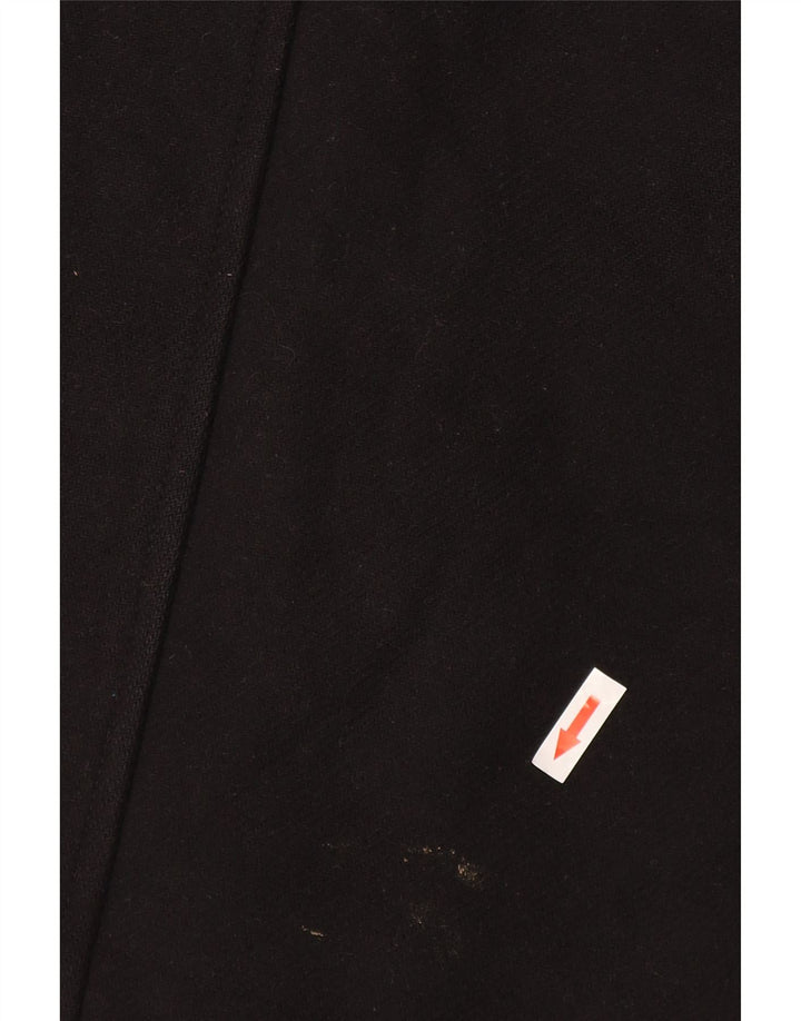 Zara Femme Pardessus UK 10 Petit Noir Polyester