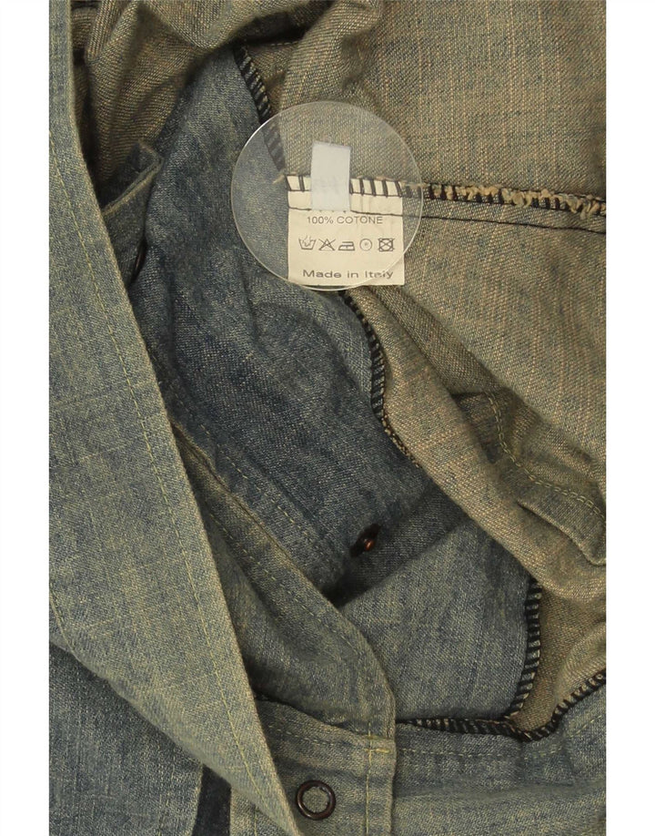 Leonor Veste En Jean Femme IT 44 Bleu Moyen Coton