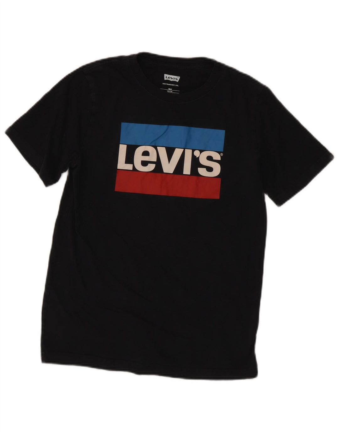 Levi's T-Shirt Graphique Garçon 15-16 ans Noir