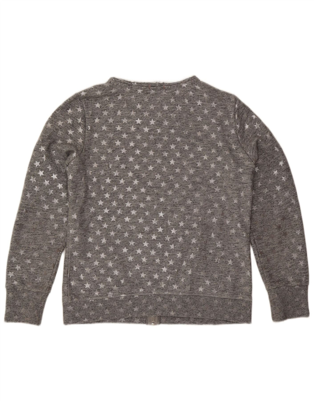 Superdry Veste de survêtement à motif abstrait pour femme UK 16 Large Gris