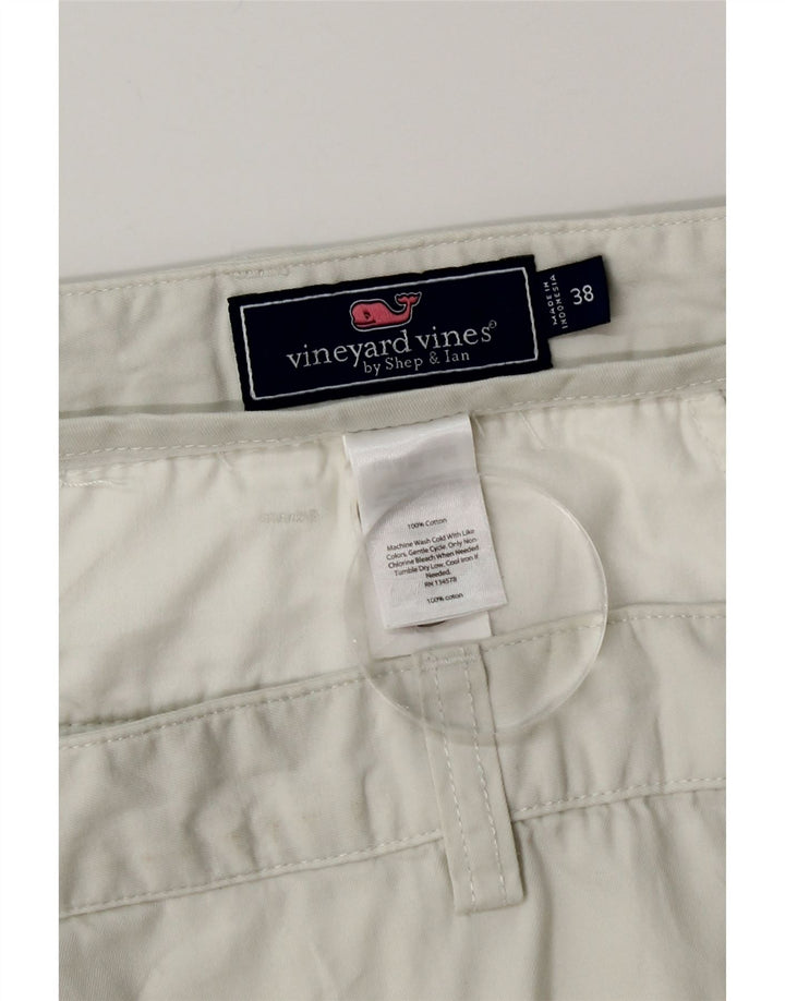 VINEYARD VINES Short Chino Homme W38 XL Coton Blanc