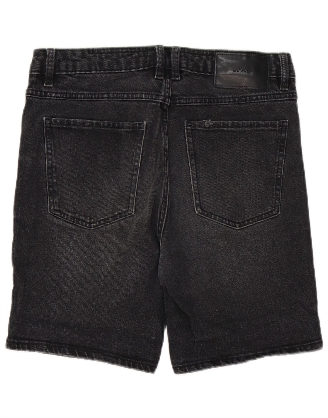 Zara Short en jean pour homme EU 38 Small W30 Noir
