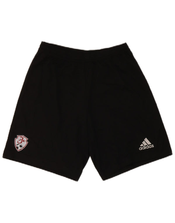 Adidas Short de sport Aeroready Graphic pour homme, petit, noir, polyester