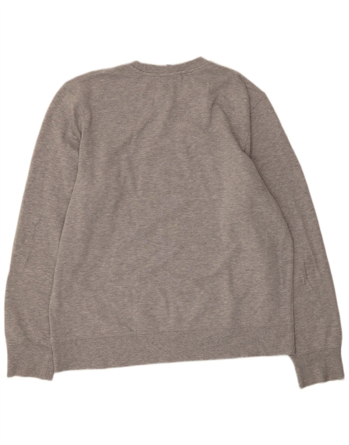 New Balance Sweatshirt Jumper XL Gris Moucheté
