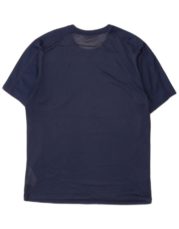 Reebok Tee-Shirt Speedwick Homme Bleu Marine Moyen Polyester