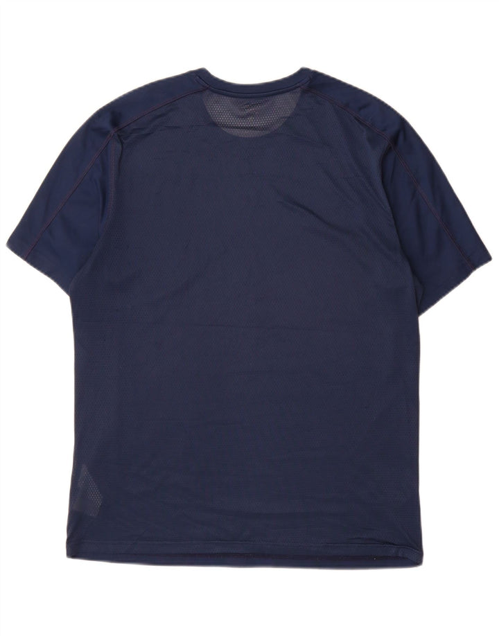 Reebok Tee-Shirt Speedwick Homme Bleu Marine Moyen Polyester