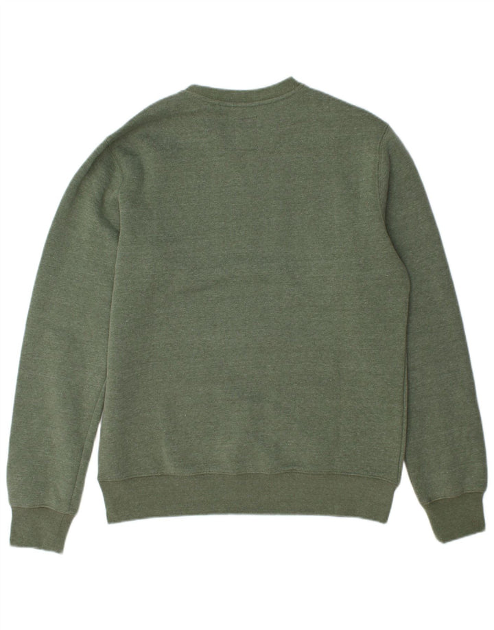 Element Sweat-Shirt Homme Vert Moyen Polyester