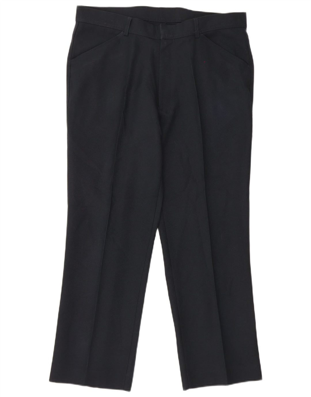 Farah Pantalon décontracté droit pour homme W38 L29 Noir Polyester