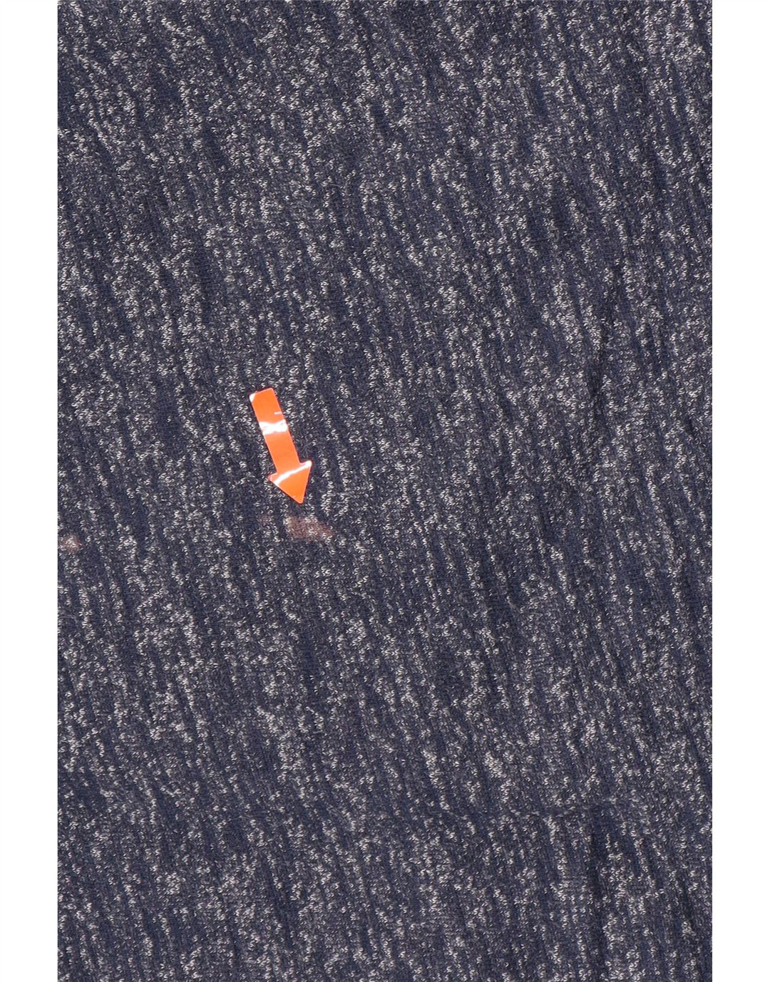 ADIDAS Pull à capuche à manches courtes pour homme en coton moucheté bleu marine